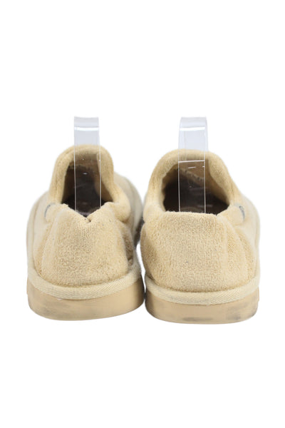 Brunch Womens Polyester Slip On Slippers Tan Beige Size 10