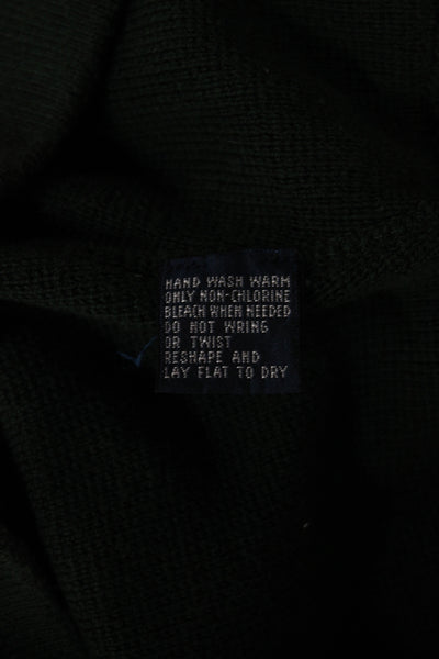 Polo Golf Ralph Lauren Mens Green Cotton V-Neck Sweater Vest Golf Size L