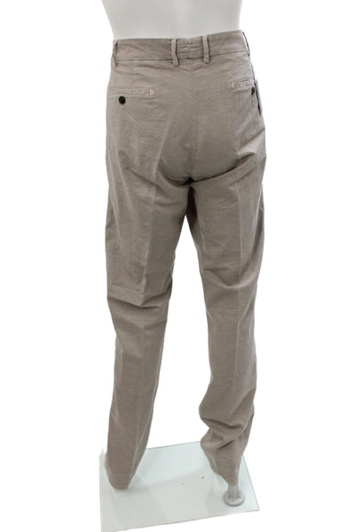 Peter Millar Mens Chino Pants Beige Cotton Size 38
