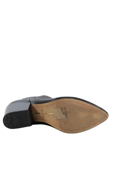 Cole Haan Mens Leather Apron Almond Toe Loafers Brown Size 10