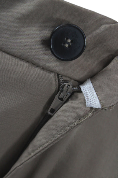 Zara Women Beige Cargo Pants Polyester Inseam 32 Size XS