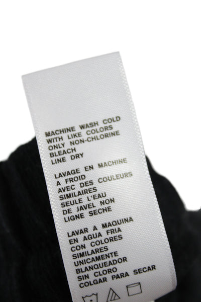 Standard James Perse Womens Black Jogger Pants Cotton Drawstring Size 0