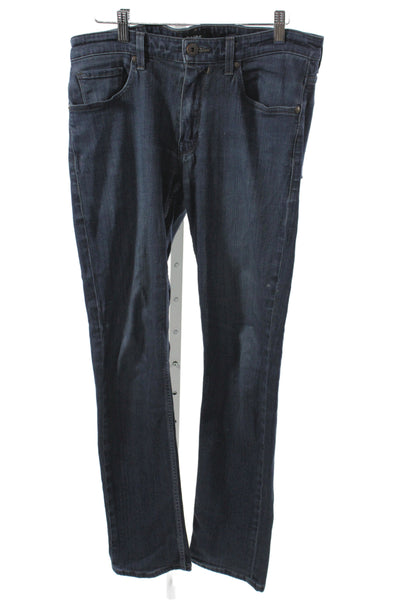 Paige Black Label Mens Straight Jeans Blue Cotton Blend Size 31
