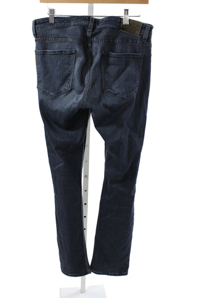 Paige Black Label Mens Straight Jeans Blue Cotton Blend Size 31