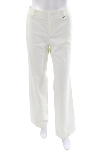 Gucci Women White Cotton Dress Pants Size 40