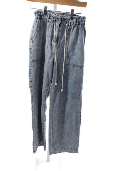 Rails Womens Wide-Leg Blue Jeans Size XS