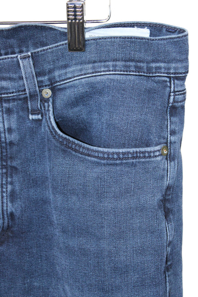 Rag & Bone Mens Straight Jeans Blue Button Fly Cotton Inseam 30 Size 36