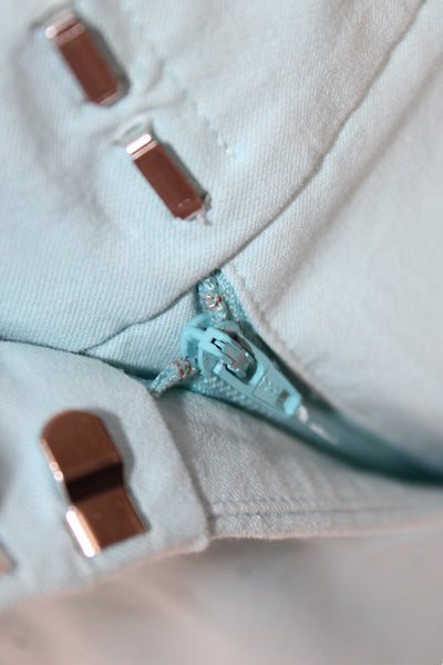 Piazza Sempione Womens Blue Chino Pants Size 42