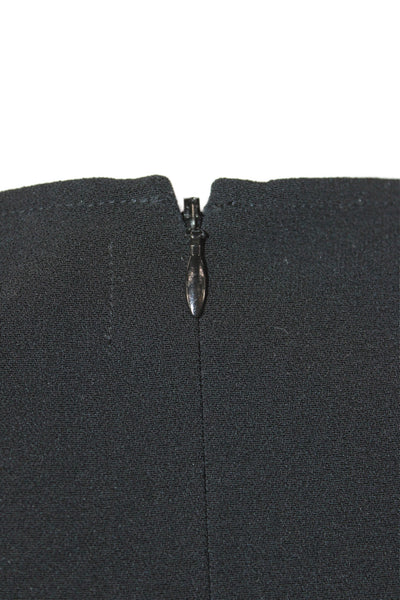 Derek Lam 10 Crosby Women Basic Sleeveless Black Triacetate Tank Size 6