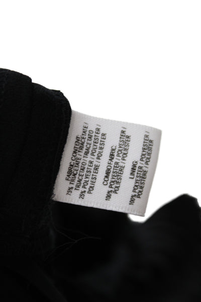 Derek Lam 10 Crosby Women Basic Sleeveless Black Triacetate Tank Size 6