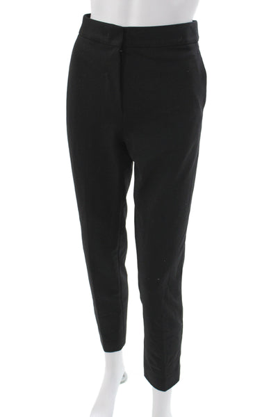 Max Mara Womens Dress Pants Black Size 8
