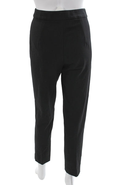 Max Mara Womens Dress Pants Black Size 8