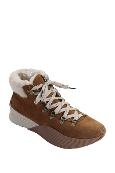 Sorel Womens Out N About III Waterproof Conquest Ankle Boots Brown Size 11