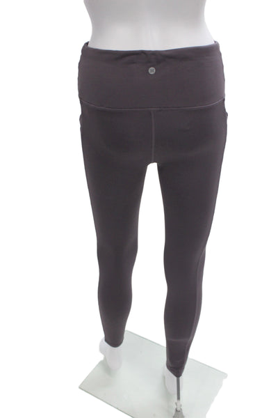 RBX Active Womens Ankle Gray Leggings Athleisure Polyester Size S