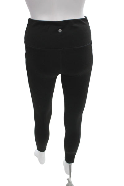 RBX Active Womens Ankle Leggings Black Athleisure Size S