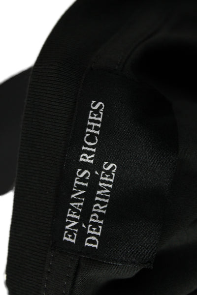 Enfants Riches Deprimes Mens Black Basic Graphic Cotton Crew Neck Tee Size XL