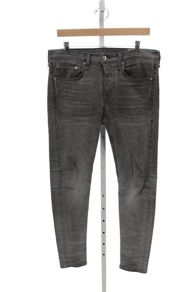 Rag & Bone Men Skinny Gray Cotton Jeans Size 32