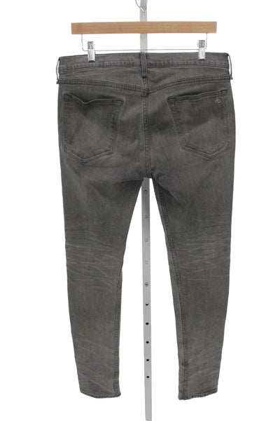Rag & Bone Men Skinny Gray Cotton Jeans Size 32