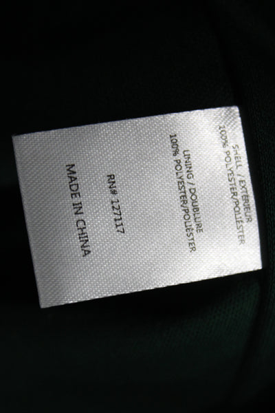 Jewel Badgley Mischka Women Sheath Dress Green Sleeveless Knee Size 0