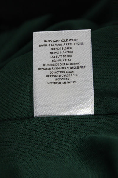 Jewel Badgley Mischka Womens Sheath Dress Green Sleeveless Beaded Size 2