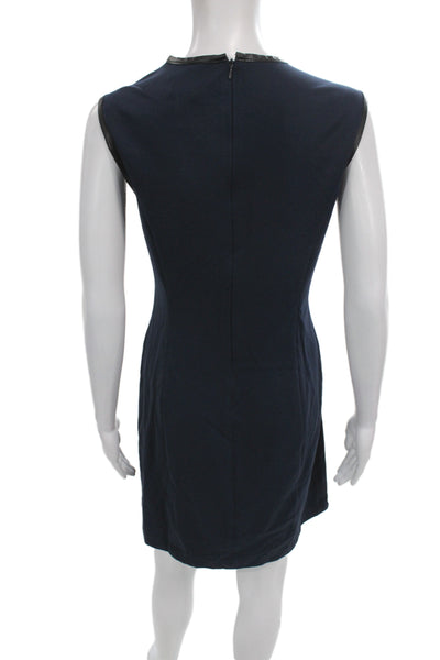 Mark & James by Badgley Mischka Women Sheath Dress Blue Sleeveless Size XL