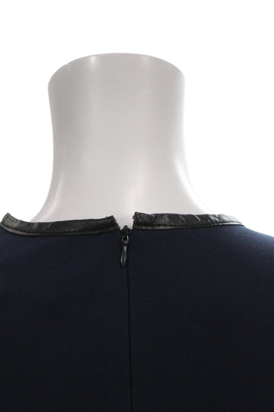 Mark & James by Badgley Mischka Women Sheath Dress Blue Sleeveless Size XL