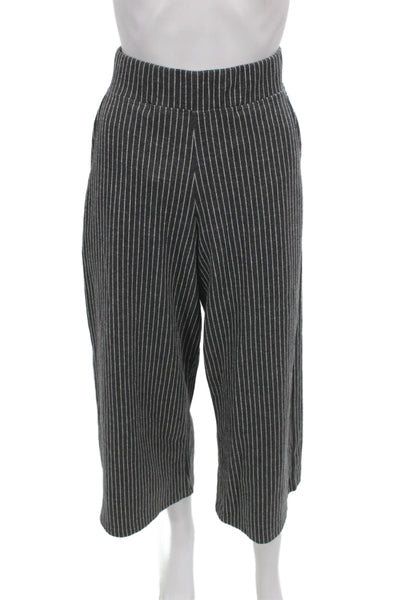 Lisa Bayne Womens Cropped Gray Pants Size XS