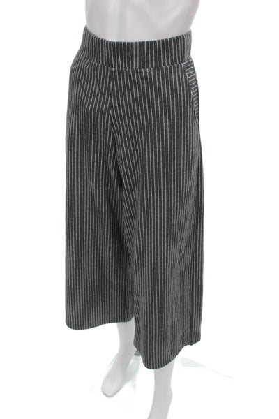 Lisa Bayne Womens Cropped Gray Pants Size XS