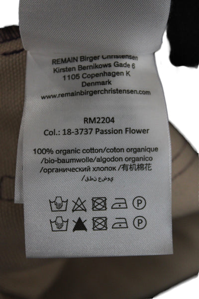 Remain Womens Cargo Pants Multicolor Camo Organic Cotton Button Size 8