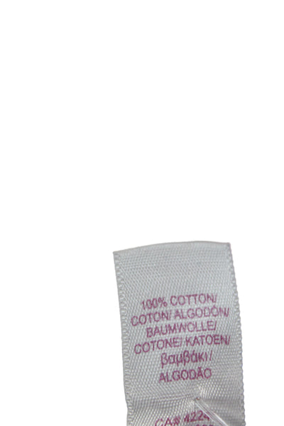 Velvet by Graham & Spencer Womens Scoop Neck Cotton T-Shirt Blue Size M