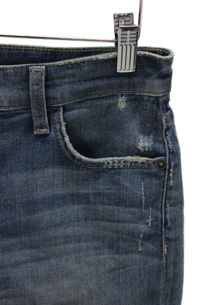 Joes Womens Cut-Off Blue Cotton Shorts Size 25