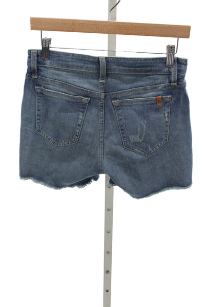 Joes Womens Cut-Off Blue Cotton Shorts Size 25