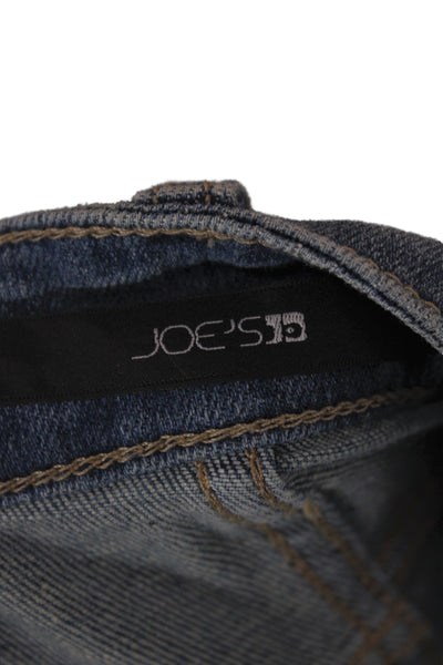 Joes Womens Cut-Off Blue Cotton Shorts Size 25