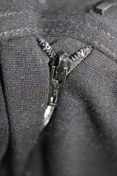 St. John Women Dress Pants Black Knit Classic Zip Size 10