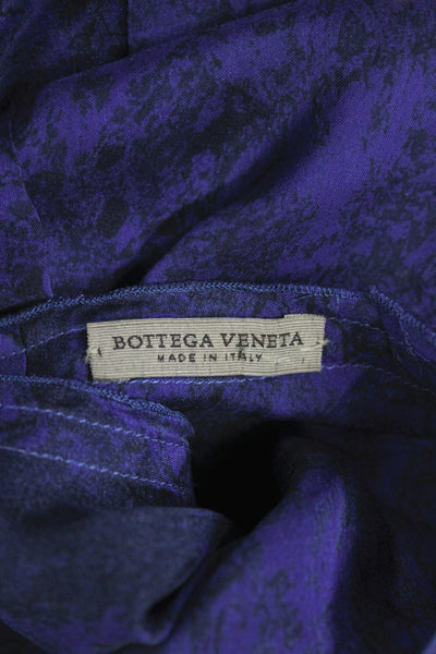 Bottega Veneta Women Basic Purple Silk Sleeveless Round Neck Blouse Size 40