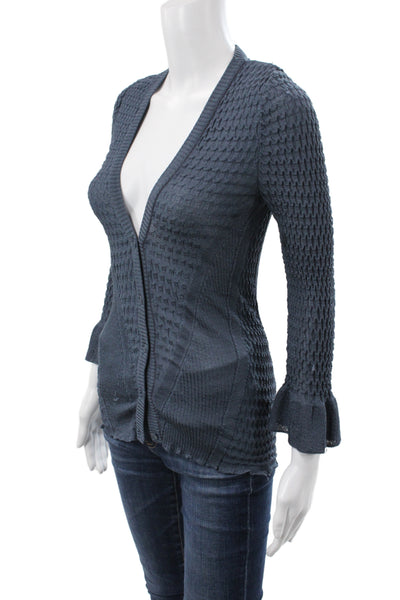Bottega Veneta Women Basic Purple Silk Sleeveless Round Neck Blouse Size 40