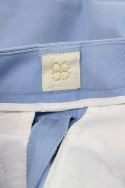 True Royal Womens Chino Pants Blue Button Closure 96% Cotton Size 40