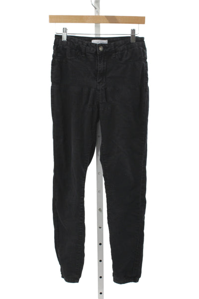 Flying Monkey Womens Black Skinny Mid Rise Jeans Size 27