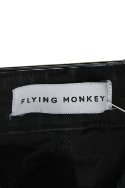 Flying Monkey Womens Black Skinny Mid Rise Jeans Size 27