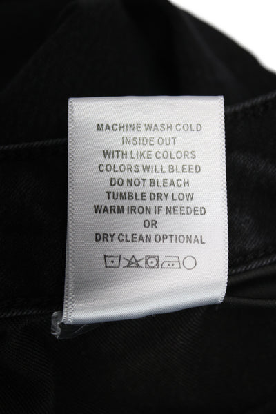 Flying Monkey Womens Black Skinny Mid Rise Jeans Size 27