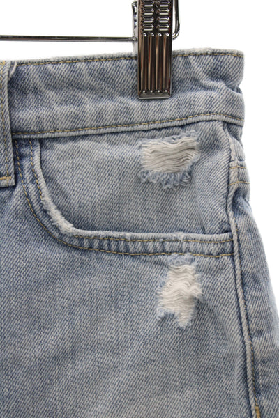 Joes Womens Cut-Off Cotton Blue Shorts Size 26
