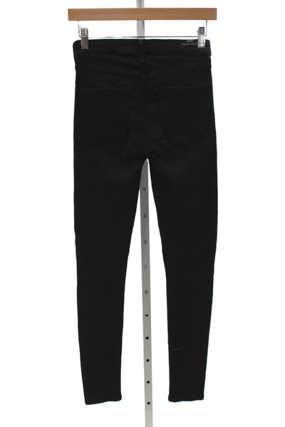 Citizens of Humanity Women Skinny Black Mid-Rise Jeans Size 26