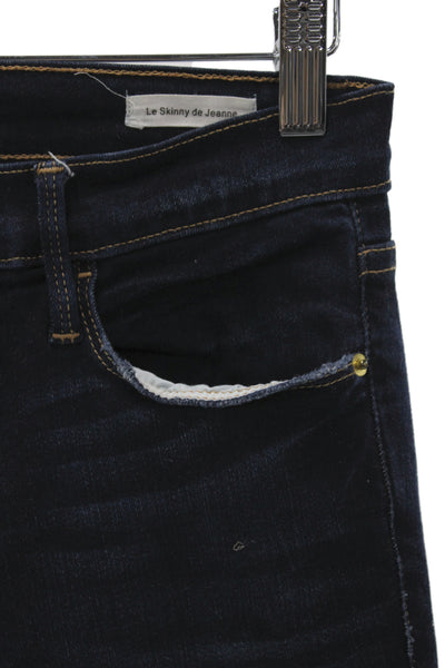 Frame Women Skinny High Waist Blue Jeans Size 25