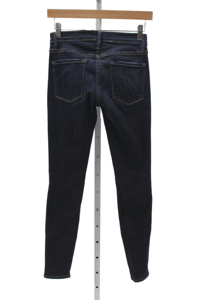 Frame Women Skinny High Waist Blue Jeans Size 25
