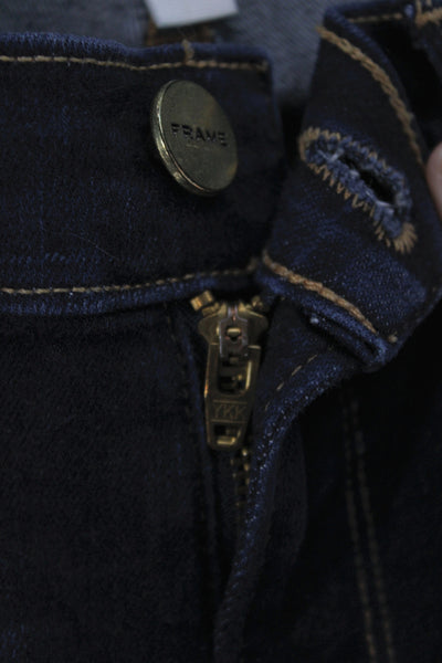 Frame Women Skinny High Waist Blue Jeans Size 25