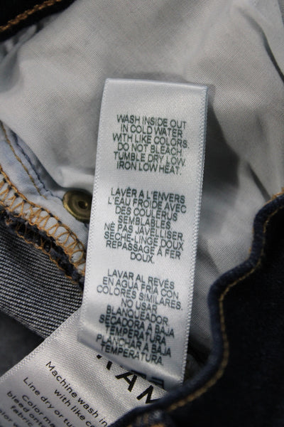 Frame Women Skinny High Waist Blue Jeans Size 25