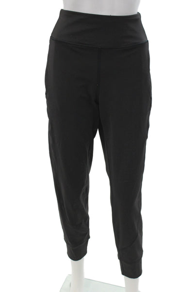 Athleta Women Jogger Pants Black Athleisure 75% Polyester Size M