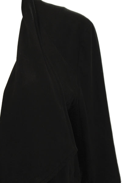 BB Dakota Womens Black Basic Jacket Long Sleeve Button Casual Size M
