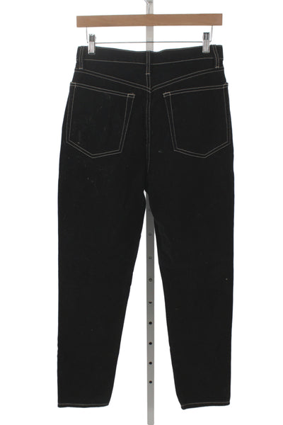 We Wore What Women Black Straight Jeans Size 28