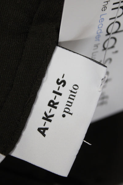 Akris Punto Women Dress Pants Black Size 6